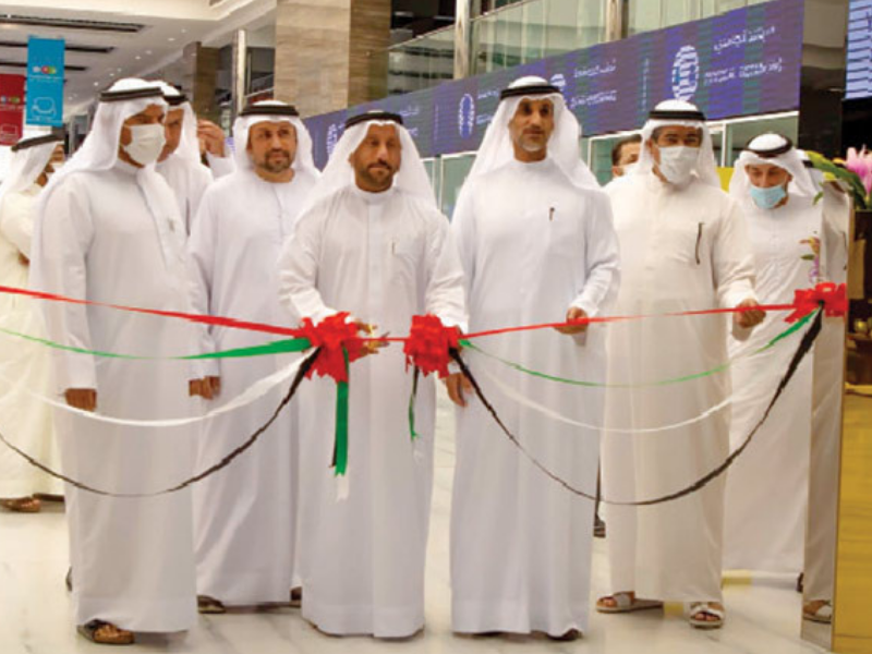 Abertura do evento Furniture 360 em Sharjah, nos Emirados &Aacute;rabes Unidos